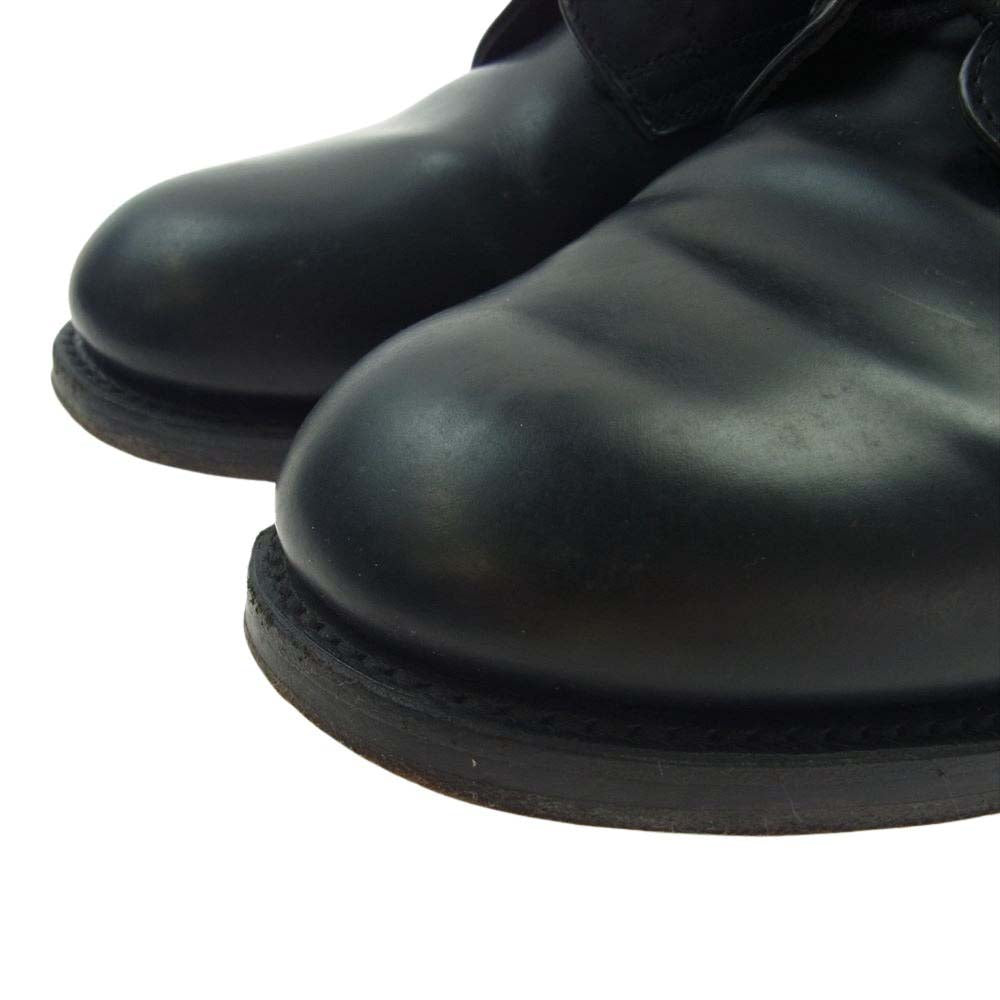 NEIGHBORHOOD ネイバーフッド 8859B × SANDERS サンダース Derby Boot ダービー ブーツ ブラック系 US9.5【中古】