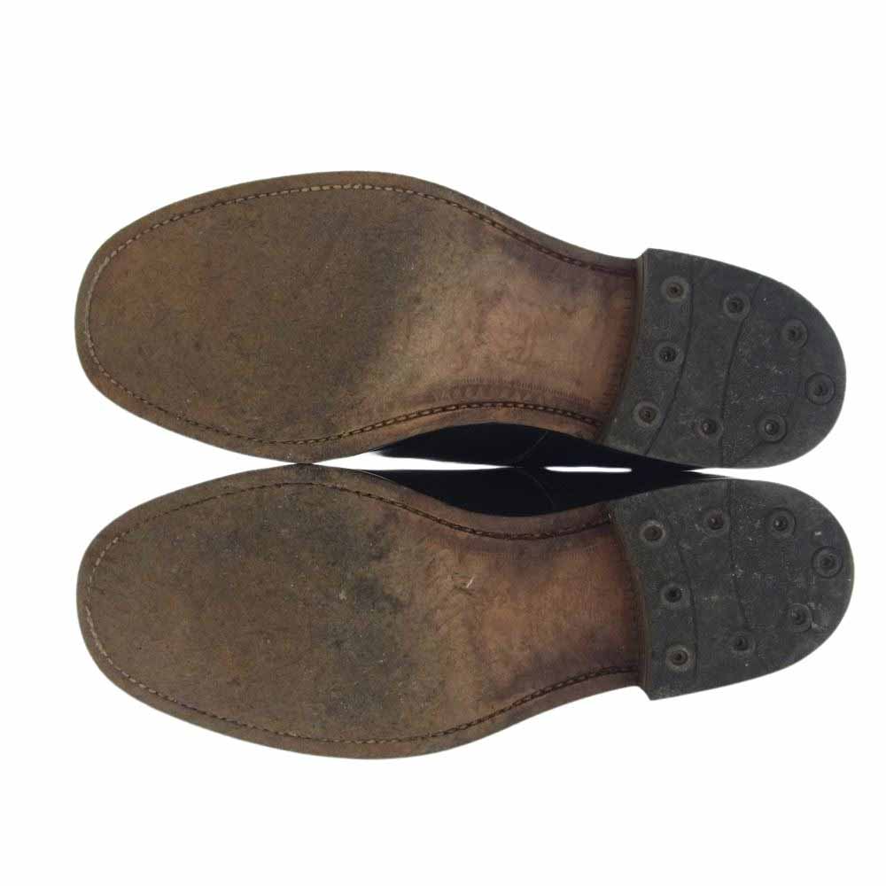 NEIGHBORHOOD ネイバーフッド 8859B × SANDERS サンダース Derby Boot ダービー ブーツ ブラック系 US9.5【中古】