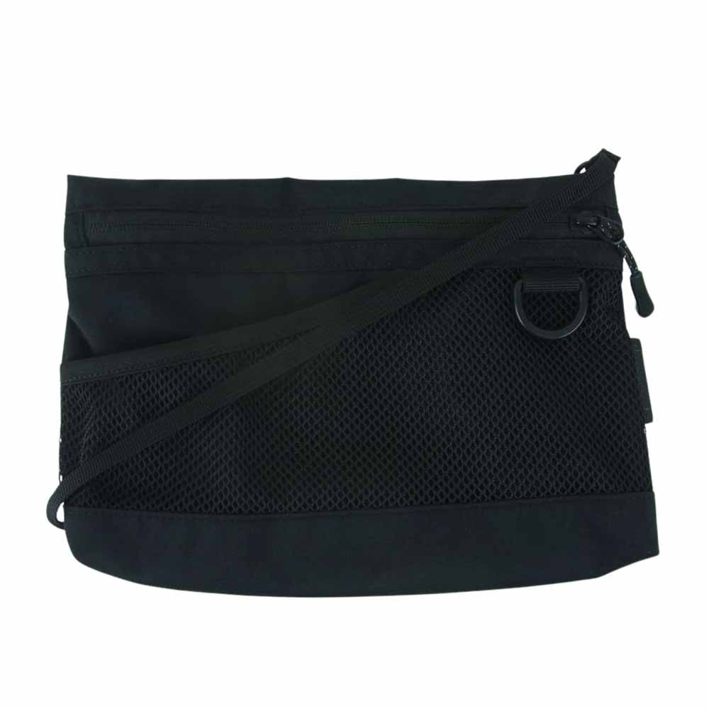 snowpeak スノーピーク AC-21AU417 Everyday Use Sacoche メッシュ ショルダー バッグ サコッシュ ブラック系【中古】