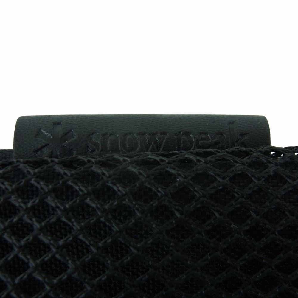 snowpeak スノーピーク AC-21AU417 Everyday Use Sacoche メッシュ ショルダー バッグ サコッシュ ブラック系【中古】