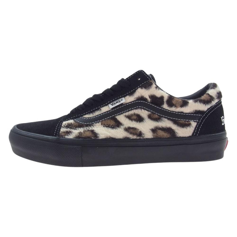 Supreme シュプリーム 23AW × Vans ヴァンズ バンズ Leopard Old Skool レオパード オールドスクール スニーカー 27.5cm【新古品】【未使用】【中古】