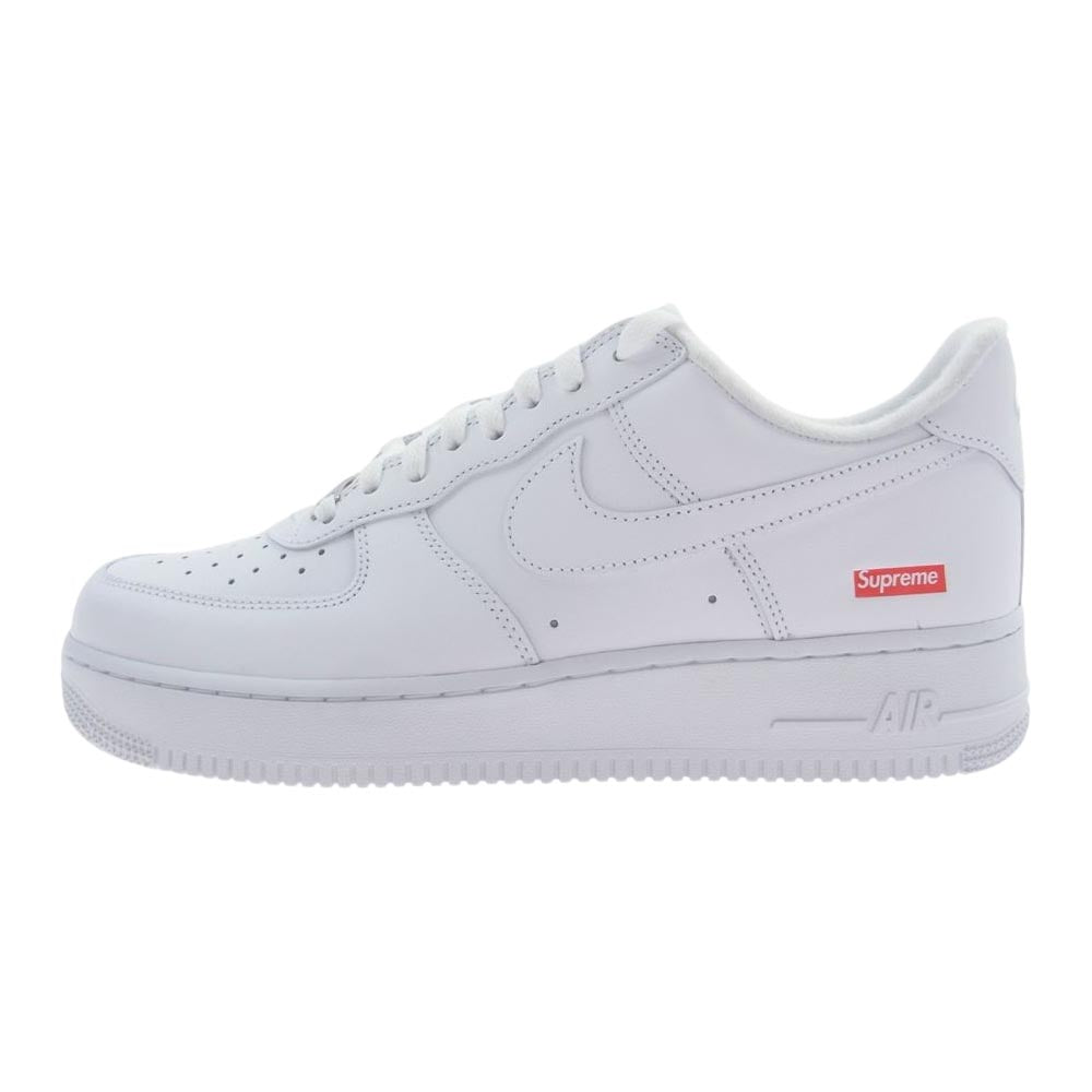 Supreme シュプリーム CU9225-100 × Nike ナイキ Air Force 1 Low White AF1 エアフォースワン ロー ホワイト スニーカー ホワイト系 27.5cm【新古品】【未使用】【中古】