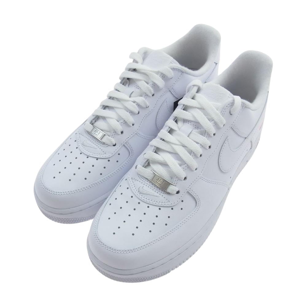 Supreme シュプリーム CU9225-100 × Nike ナイキ Air Force 1 Low White AF1 エアフォースワン ロー ホワイト スニーカー ホワイト系 27.5cm【新古品】【未使用】【中古】