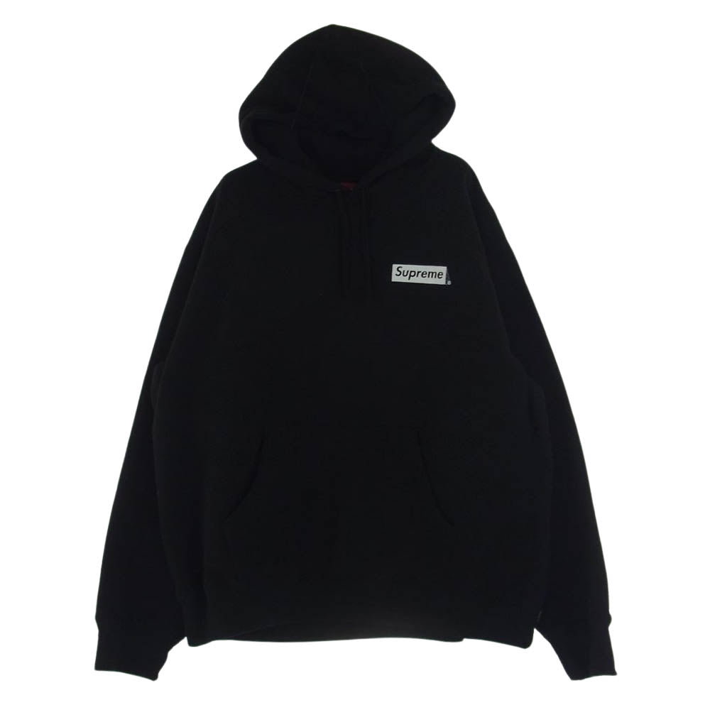 Supreme シュプリーム 23AW CATWOMAN HOODED SWEATSHIRT キャットウーマン ロゴプリント フーデッド スウェットシャツ パーカー フーディー ブラック系 L【新古品】【未使用】【中古】