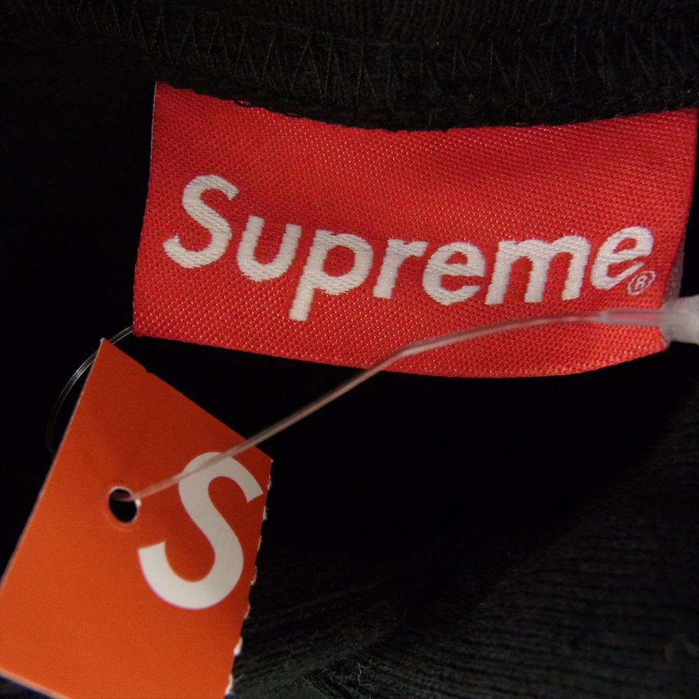 Supreme シュプリーム 23AW CATWOMAN HOODED SWEATSHIRT キャットウーマン ロゴプリント フーデッド スウェットシャツ パーカー フーディー ブラック系 L【新古品】【未使用】【中古】