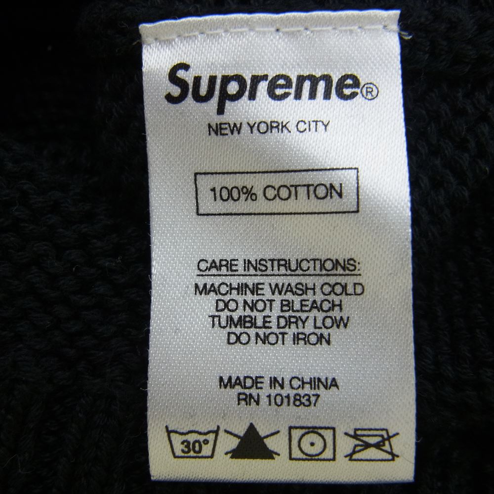 Supreme シュプリーム 20ss  Back Logo Sweater バックロゴ セーター ニット ブラック系 XL【中古】