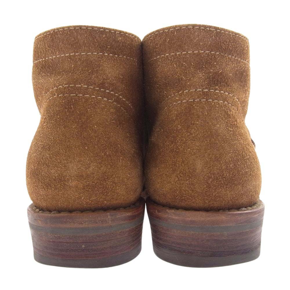 VISVIM ビズビム 18AW 0118402002004 BRIGADIER BOOTS MID-FOLK ブリガディア スエード レースアップ ブーツ ブラウン系 8【中古】
