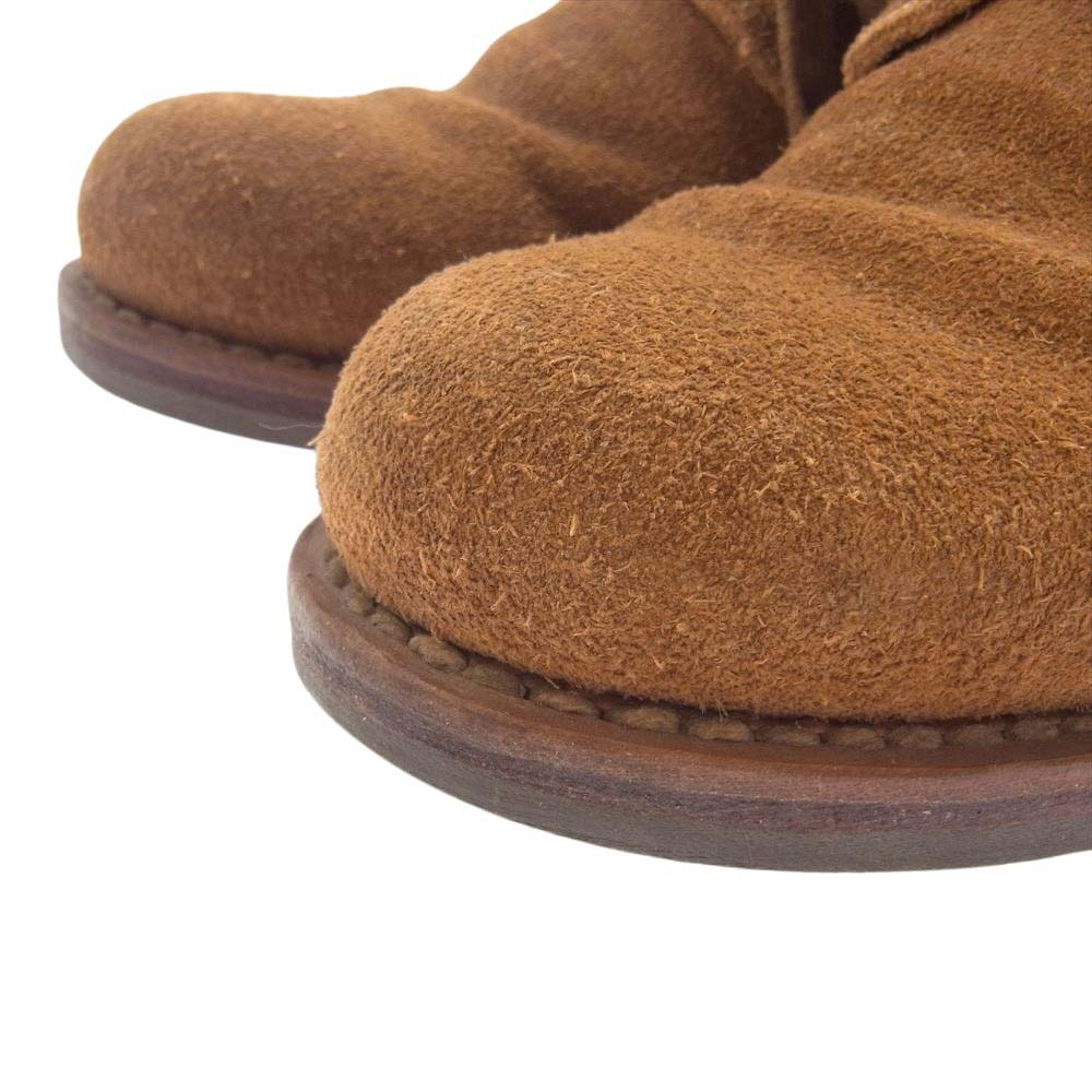 VISVIM ビズビム 18AW 0118402002004 BRIGADIER BOOTS MID-FOLK ブリガディア スエード レースアップ ブーツ ブラウン系 8【中古】