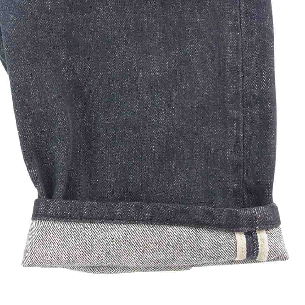 VISVIM ビズビム 23AW 0123405005001 SS JOURNEYMAN PANTS TACKED DMGD ジャーニーマン デニム パンツ ブラック系 1【極上美品】【中古】