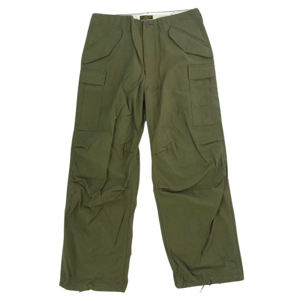 A VONTADE アボンタージ M-65 Trousers トラウザーズ カーゴ パンツ カーキ系 M【中古】