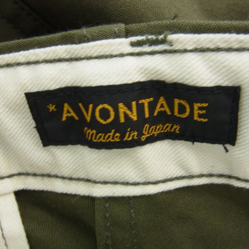 A VONTADE アボンタージ M-65 Trousers トラウザーズ カーゴ パンツ カーキ系 M【中古】