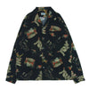 schott ショット 3115054 HAWAIIAN LS SHIRT TATTOO ハワイアン タトゥー オープンカラー 長袖 シャツ ブラック系 M【中古】