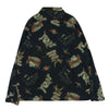 schott ショット 3115054 HAWAIIAN LS SHIRT TATTOO ハワイアン タトゥー オープンカラー 長袖 シャツ ブラック系 M【中古】