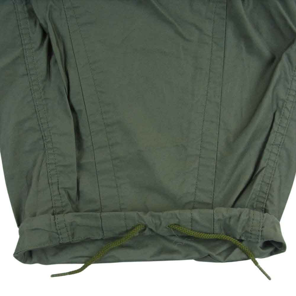 Needles ニードルス HM222 H.D. Pant BDU ヒザデル カーゴ パンツ コットン 日本製 カーキ系 S【中古】