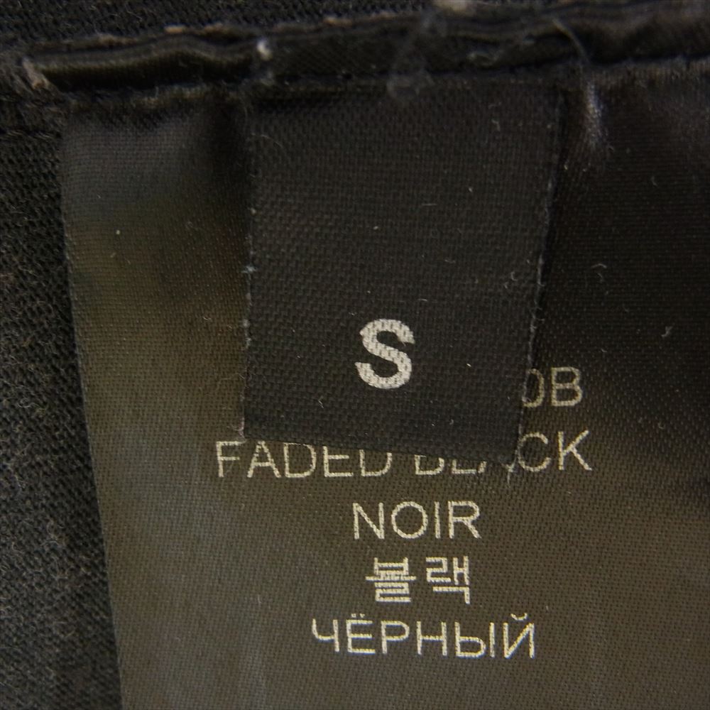 VETEMENTS ヴェトモン UE63TR640B HELLO my name is Faded ハローマイネーム イズ デストロイ Tシャツ 半袖 グレー系 S【中古】