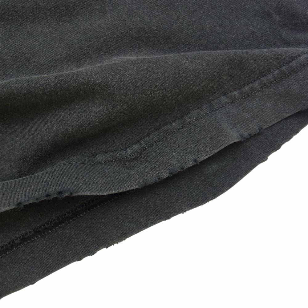 VETEMENTS ヴェトモン UE63TR640B HELLO my name is Faded ハローマイネーム イズ デストロイ Tシャツ 半袖 グレー系 S【中古】
