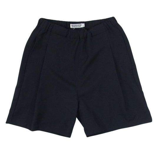COOTIE クーティー 1タック ジャージー ショーツ ハーフパンツ ブラック系 S【中古】