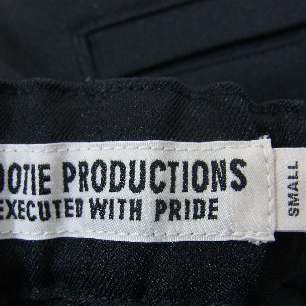 COOTIE クーティー 1タック ジャージー ショーツ ハーフパンツ ブラック系 S【中古】