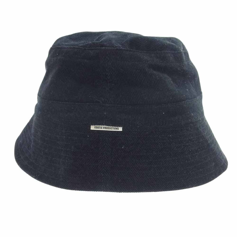 COOTIE クーティー コーデュロイ バケットハット ブラック系 LARGE【中古】