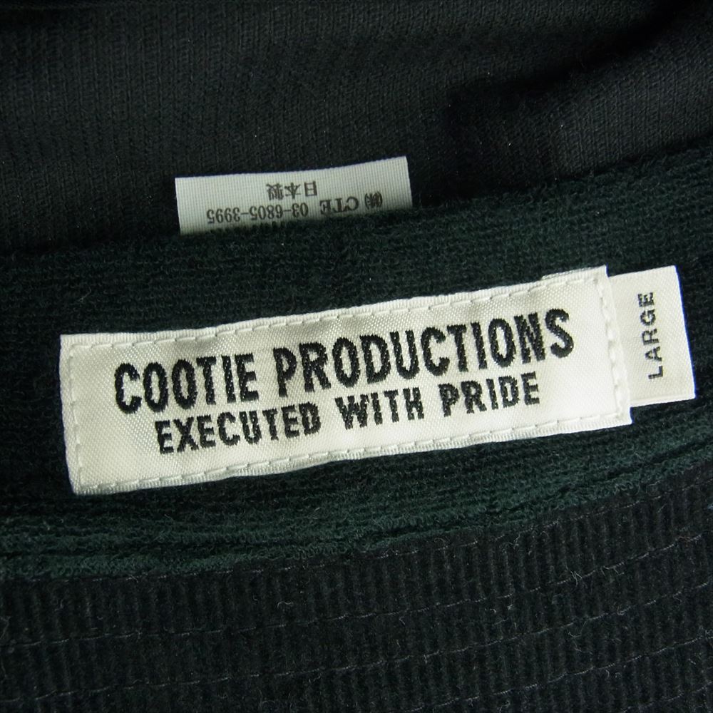 COOTIE クーティー コーデュロイ バケットハット ブラック系 LARGE【中古】