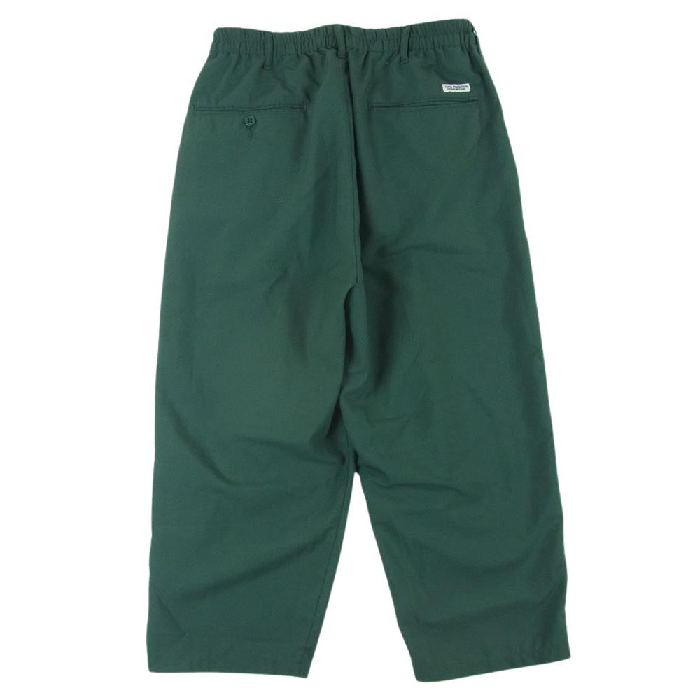 COOTIE クーティー 2タック ワイド イージー パンツ 日本製 グリーン系 M【中古】