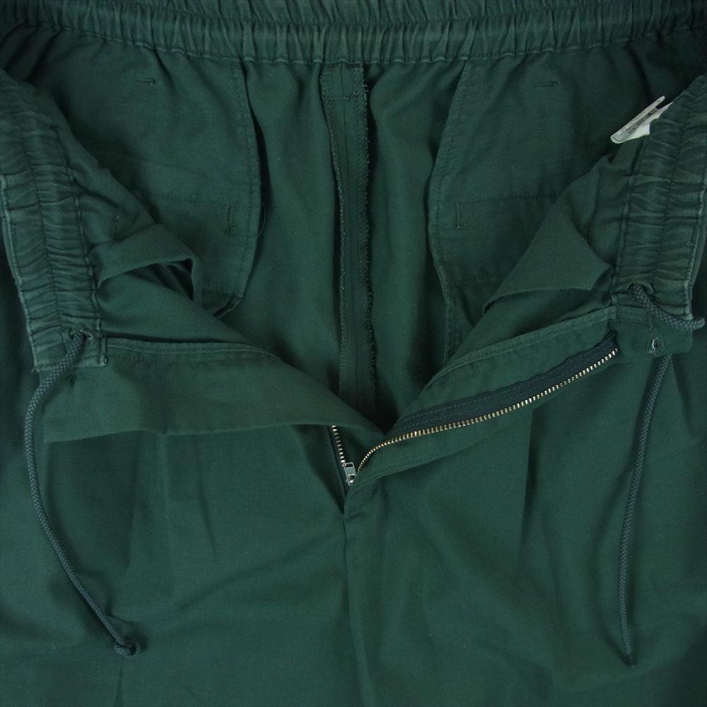 COOTIE クーティー 2タック ワイド イージー パンツ 日本製 グリーン系 M【中古】