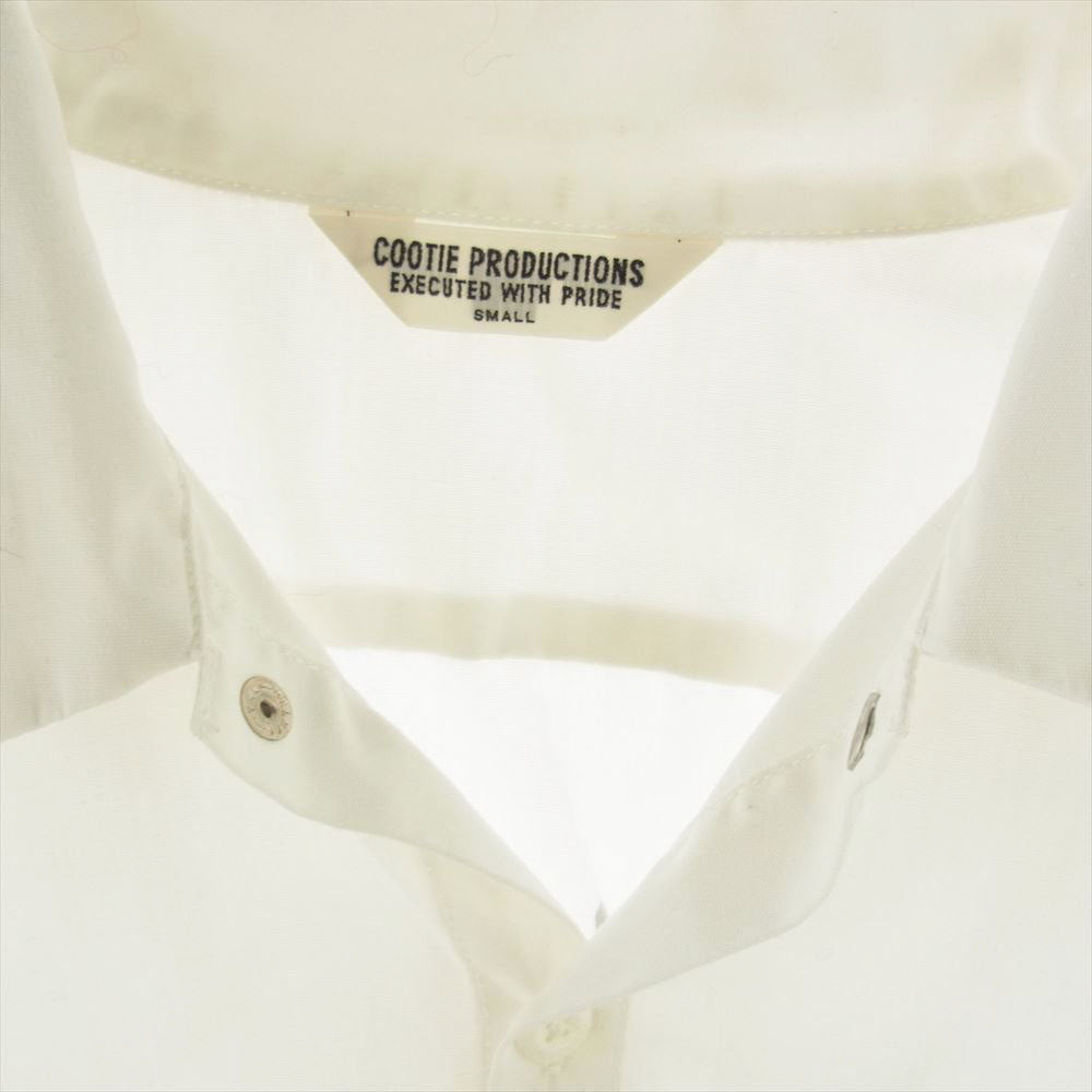 COOTIE クーティー THE WORLDIS バックプリント 半袖 シャツ ホワイト ホワイト系 S【中古】