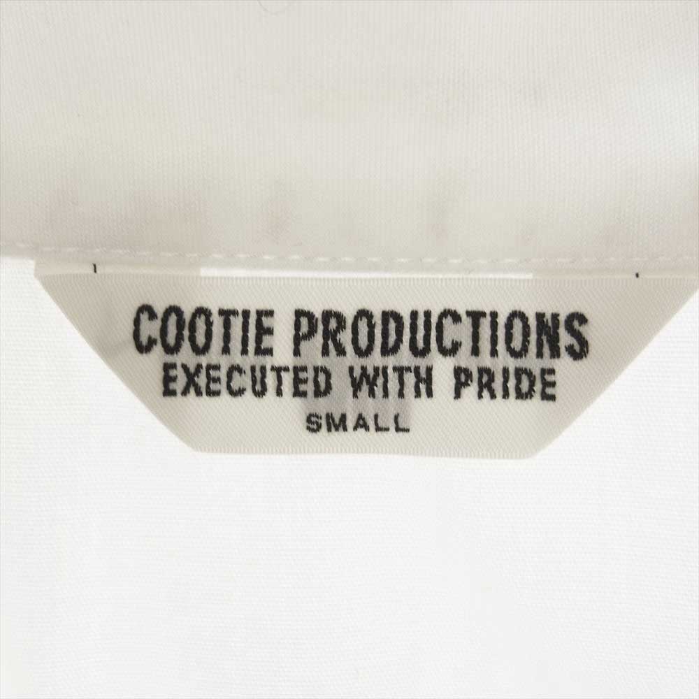 COOTIE クーティー THE WORLDIS バックプリント 半袖 シャツ ホワイト ホワイト系 S【中古】