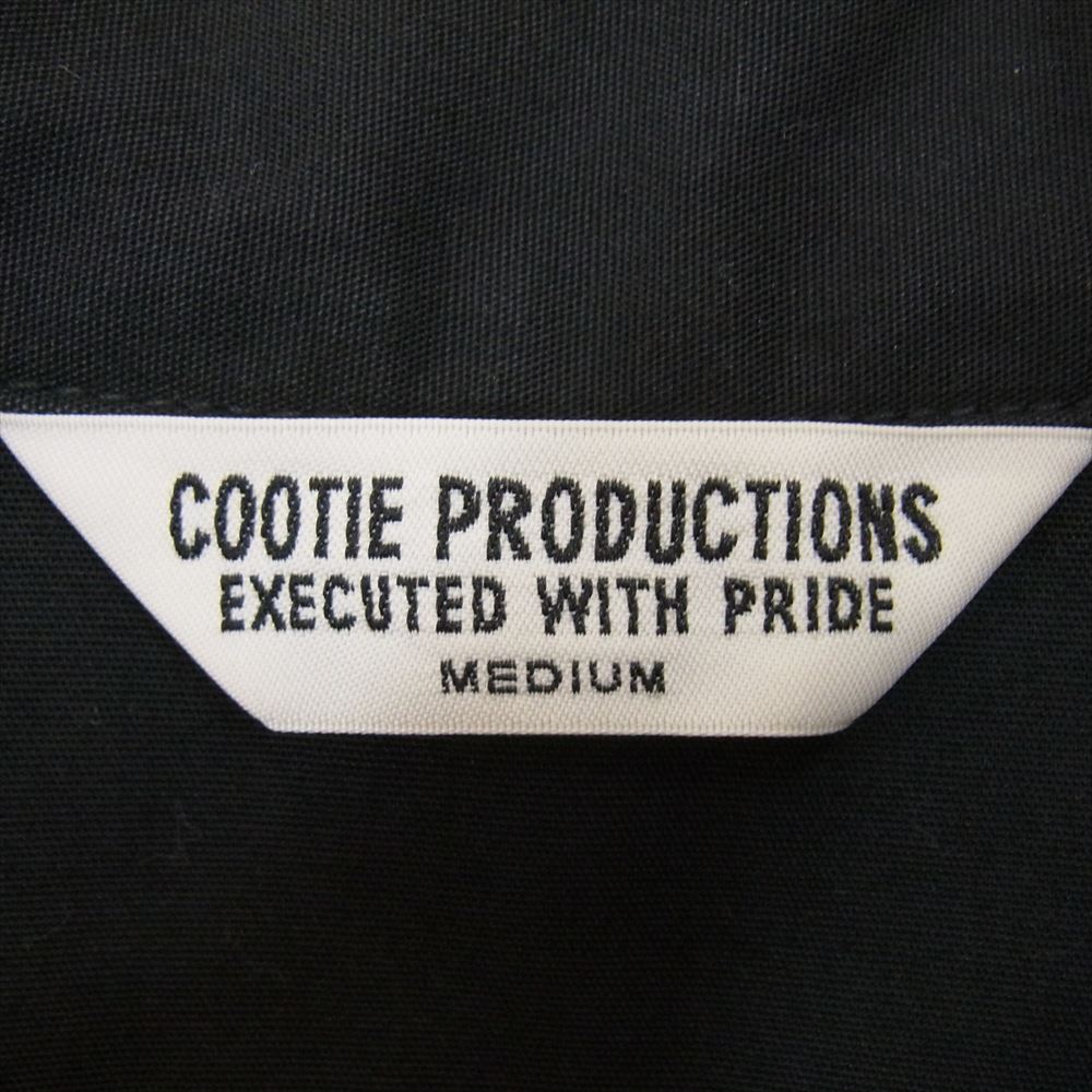 COOTIE クーティー THE WORLDIS バックプリント 半袖 シャツ ブラック ブラック系 M【中古】
