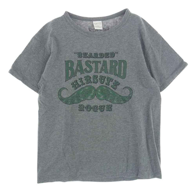 COOTIE クーティー BASTARD 半袖 クルーネック Tシャツ グレー系 M【中古】