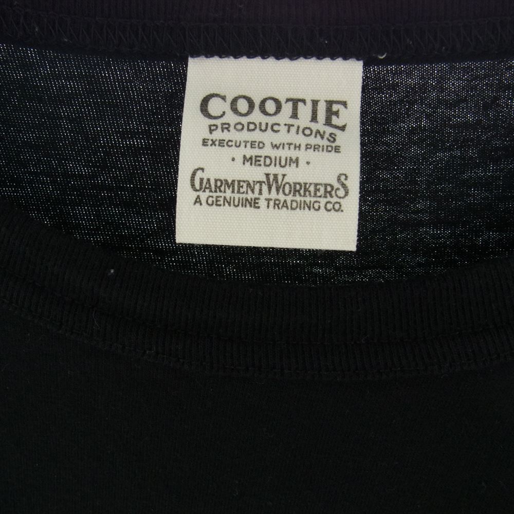 COOTIE クーティー GIVE ME HELL 半袖 クルーネック Tシャツ ブラック系 M【中古】
