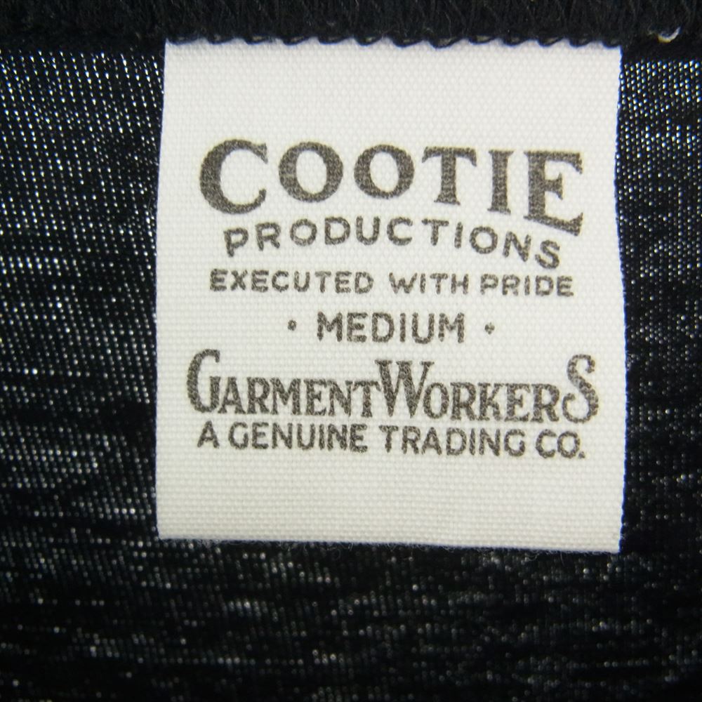 COOTIE クーティー GIVE ME HELL 半袖 クルーネック Tシャツ ブラック系 M【中古】