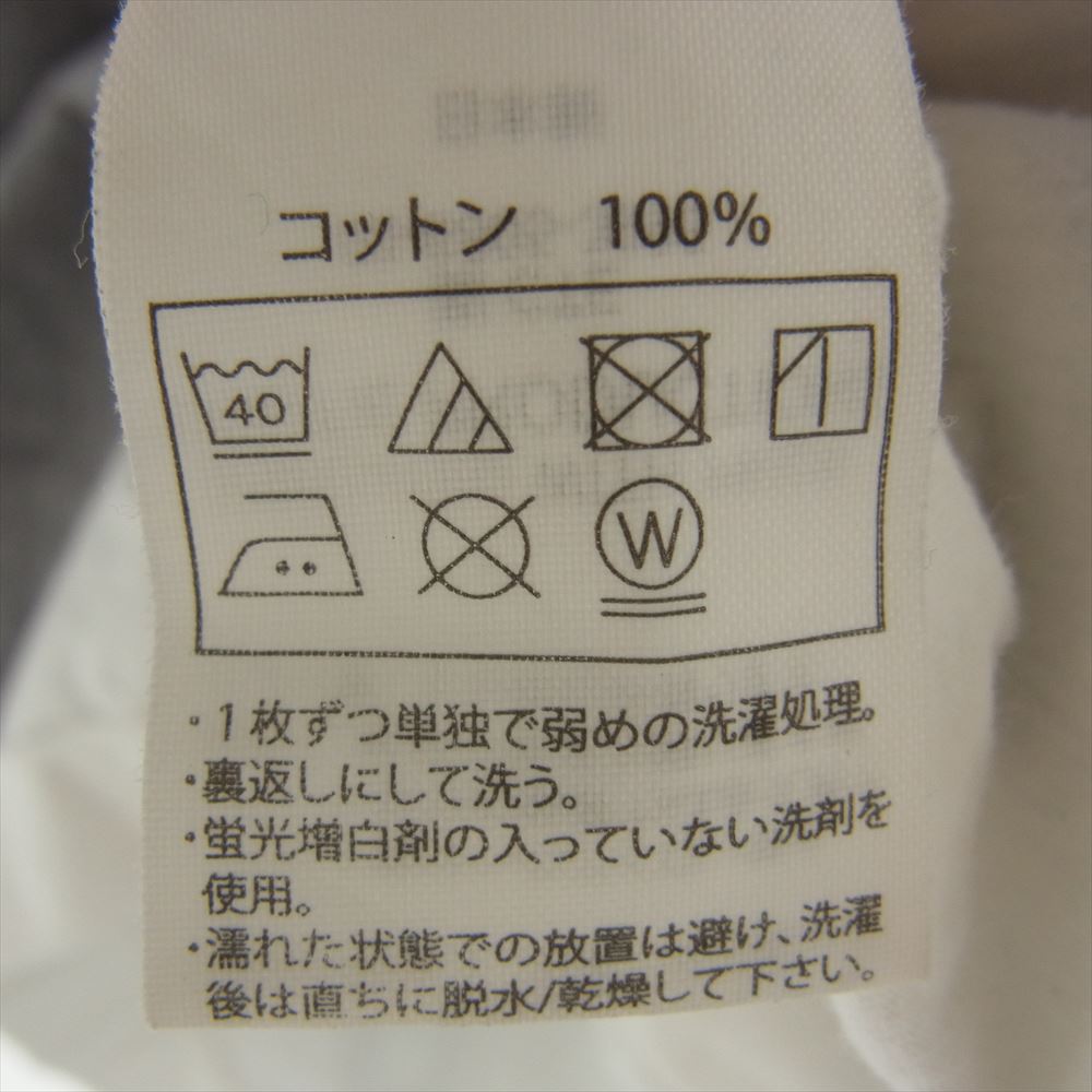 COOTIE クーティー 20SS Cellie S/S Tee オーバーサイズ レイヤード  ロゴ プリント クルーネック 半袖 Tシャツ  グレー系 M【中古】