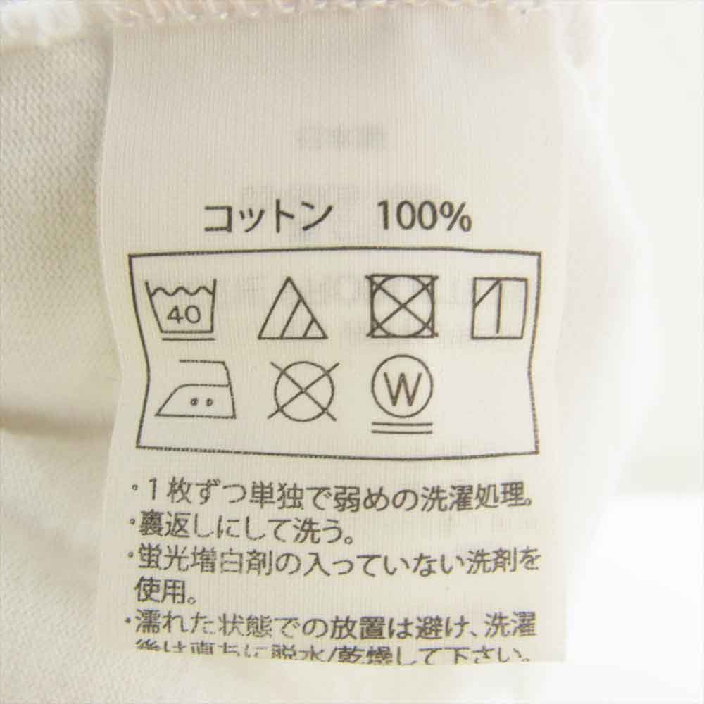 COOTIE クーティー GLORY BOUND バックプリント キリスト オーバーサイズ 半袖 Tシャツ ホワイト系 M【中古】