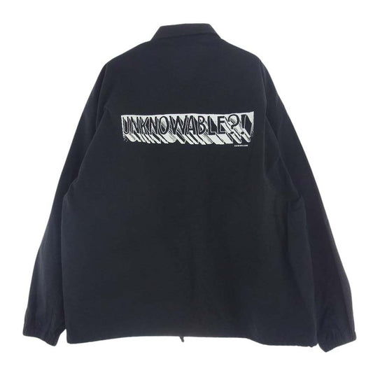 COOTIE クーティー バックプリント ロゴ コーチジャケット ブラック系 M【中古】