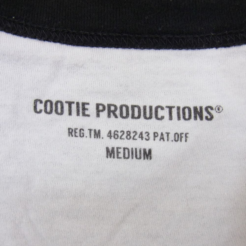 COOTIE クーティー CTE-20S319 Reversible S/S Tee リバーシブル ロゴ 半袖 Tシャツ ホワイト系 M【中古】