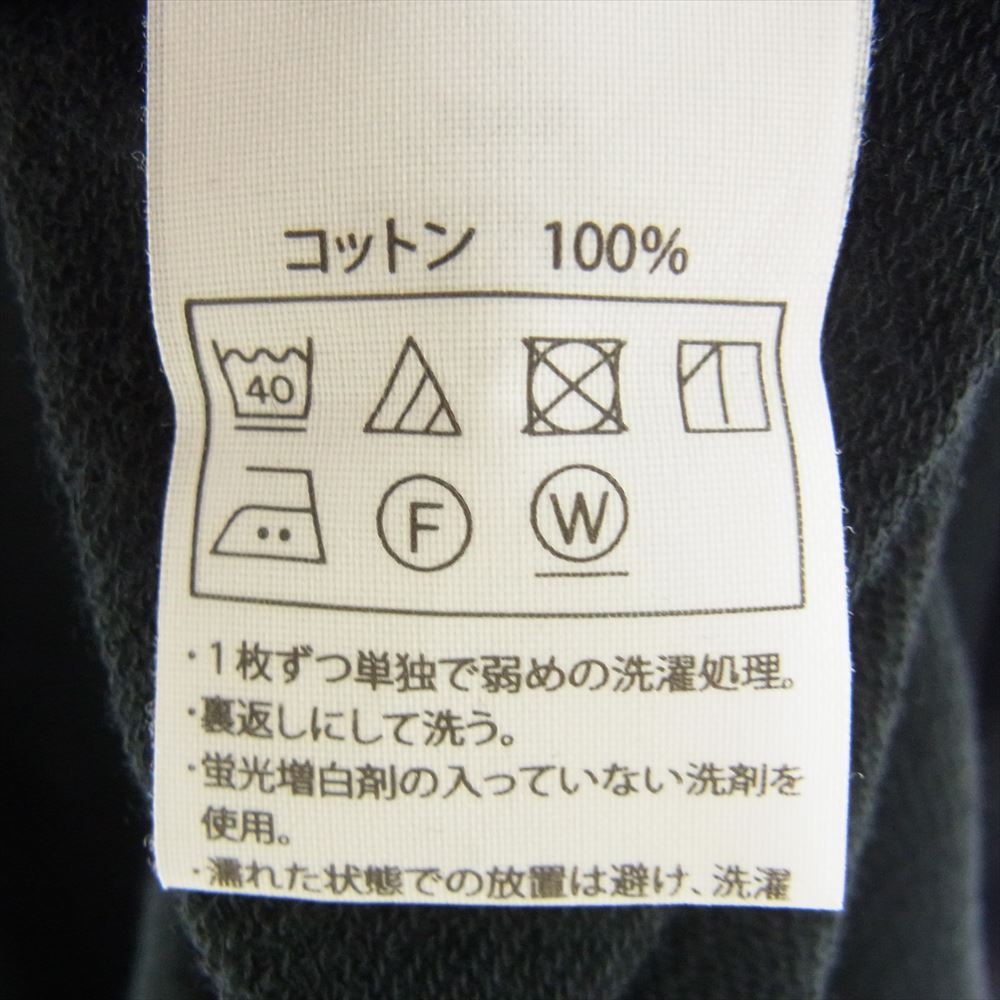 COOTIE クーティー Supima Cotton Sweat Cut-Off Tee コットン カットオフ ノースリーブ Tシャツ ブラック系 M【中古】