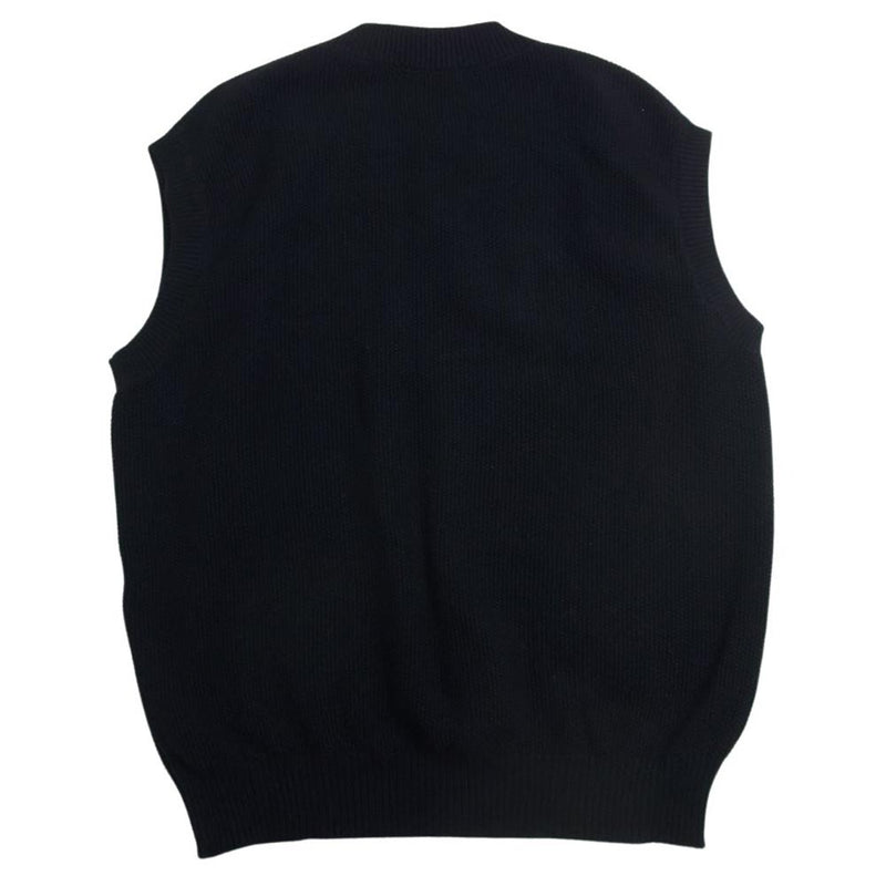 COOTIE クーティー CTE-20S304 Seed Stitch Knit Vest ニット ベスト ブラック系 M【中古】