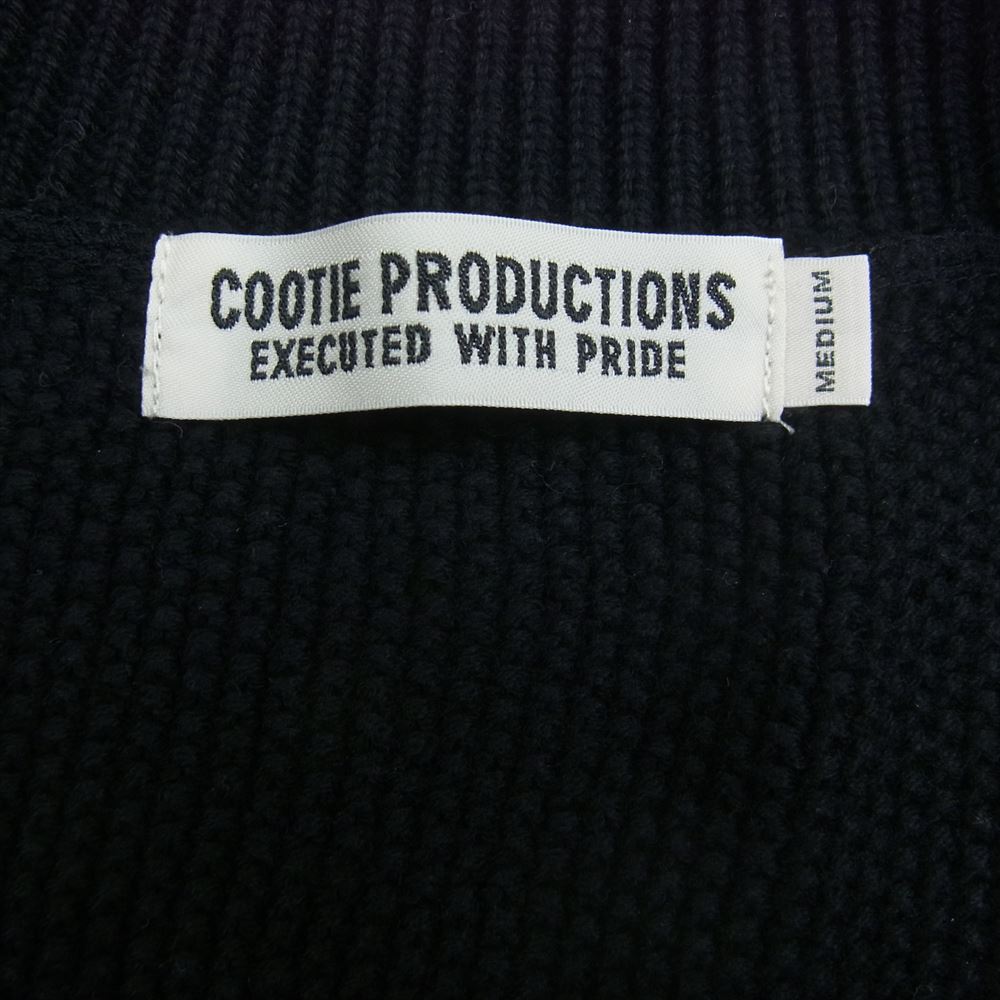COOTIE クーティー CTE-20S304 Seed Stitch Knit Vest ニット ベスト ブラック系 M【中古】