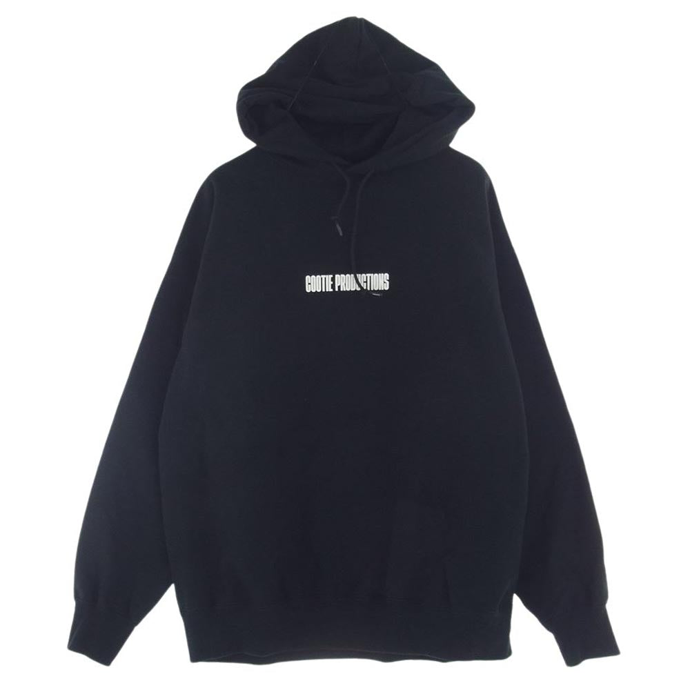 COOTIE クーティー Print Sweat Hoodie JESUS プリント スウェット フーディー パーカー ジーザス ブラック系 M【中古】