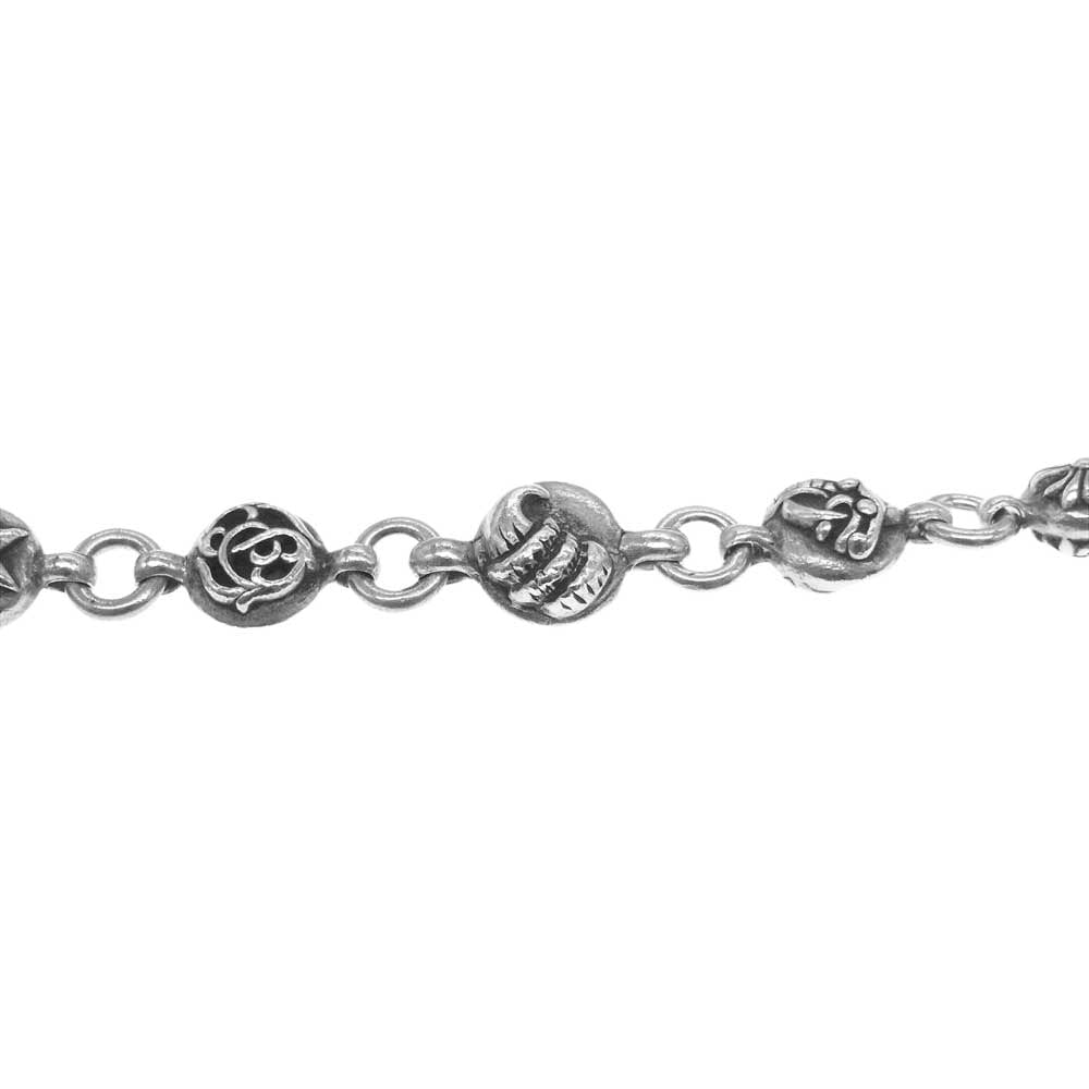 CHROME HEARTS クロムハーツ（原本無） 1MULTIBALL SHORT S/1クリップショート #2 マルチボール シルバー ウォレットチェーン シルバー系【中古】