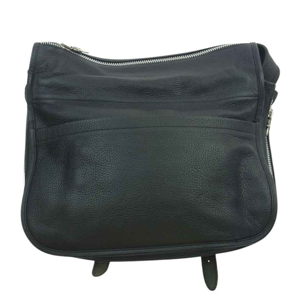 CHROME HEARTS クロムハーツ（原本無） SHOULDER BAG LARGE ガンスリンガー ストラップ レザー ショルダーバッグ ブラック系【中古】