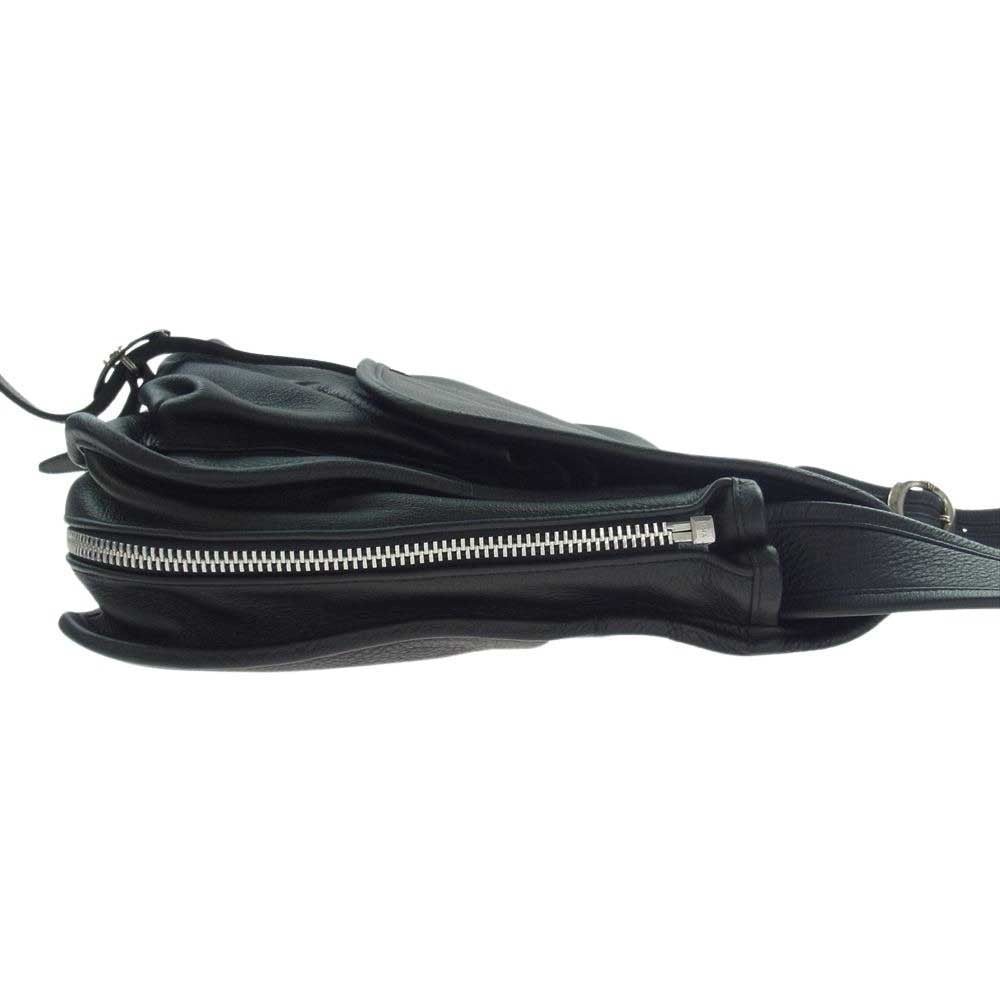 CHROME HEARTS クロムハーツ（原本無） SHOULDER BAG LARGE ガンスリンガー ストラップ レザー ショルダーバッグ ブラック系【中古】