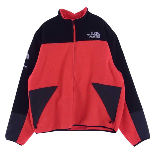 Supreme シュプリーム  20SS  NF0A4PAHD5S THE NORTH FACE RTG FLEECE JACKET ノースフェイス フリース ジャケット ピンク系 M【中古】