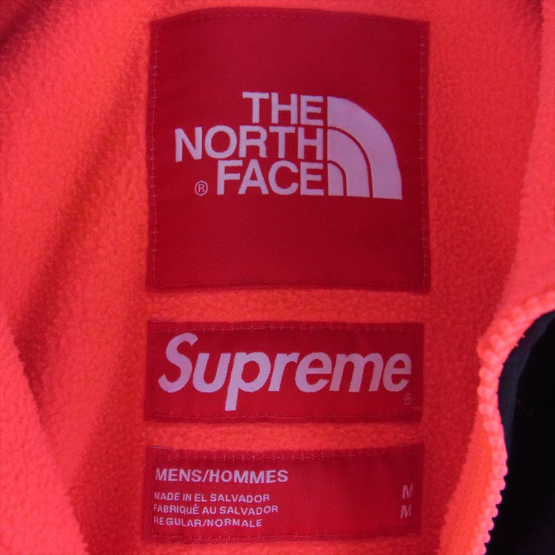 Supreme シュプリーム 20SS NF0A4PAHD5S THE NORTH FACE RTG FLEECE JACKET ノースフェイス  フリース ジャケット ピンク系 M【中古】