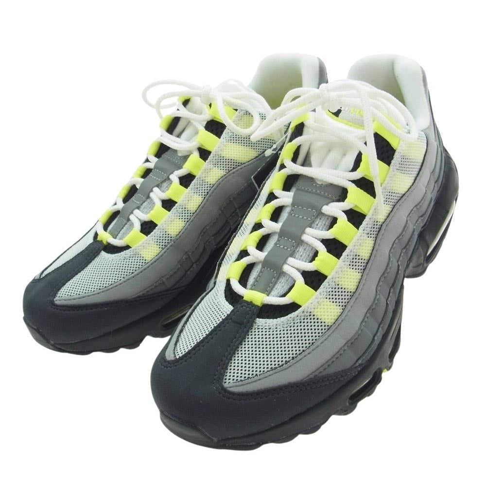 NIKE ナイキ  CT1689-001 Air Max 95 OG Neon Yellow エア マックス 95 ネオンイエロー スニーカー グレー系 イエロー系 26cm【美品】【中古】
