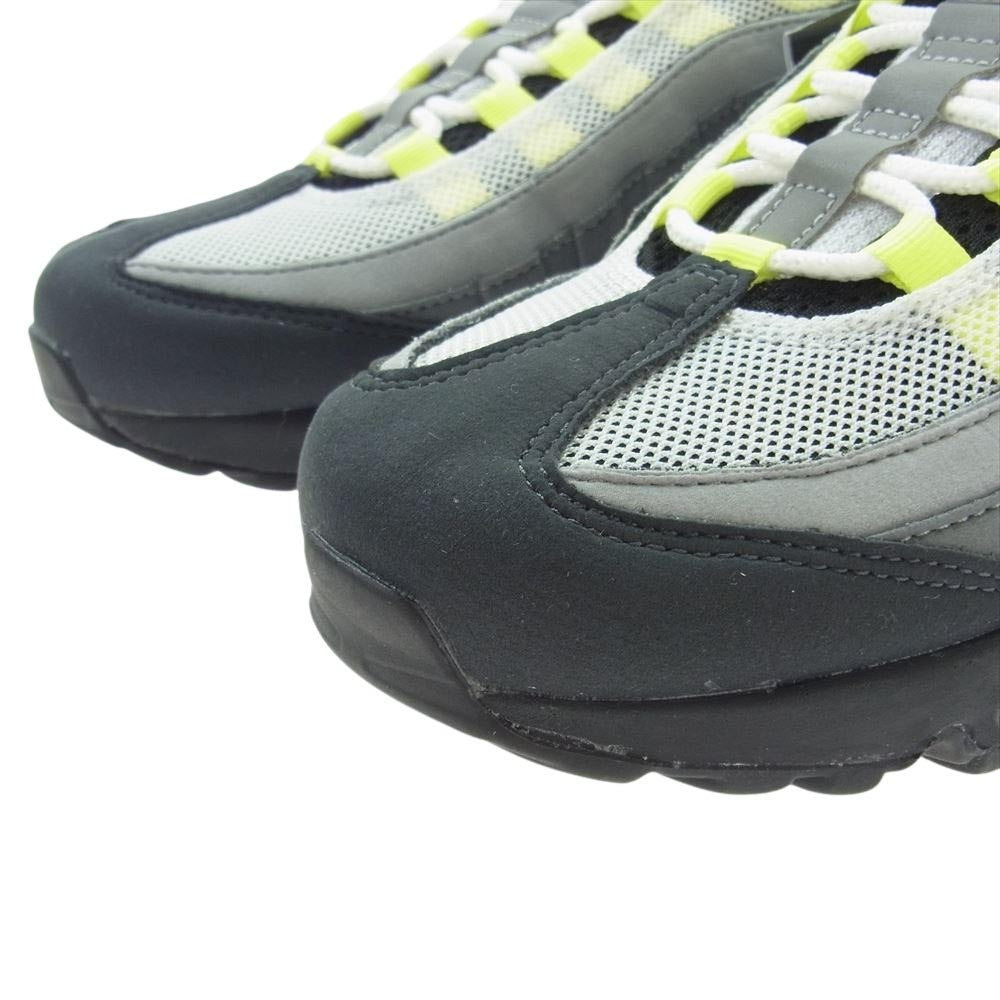 NIKE ナイキ  CT1689-001 Air Max 95 OG Neon Yellow エア マックス 95 ネオンイエロー スニーカー グレー系 イエロー系 26cm【美品】【中古】