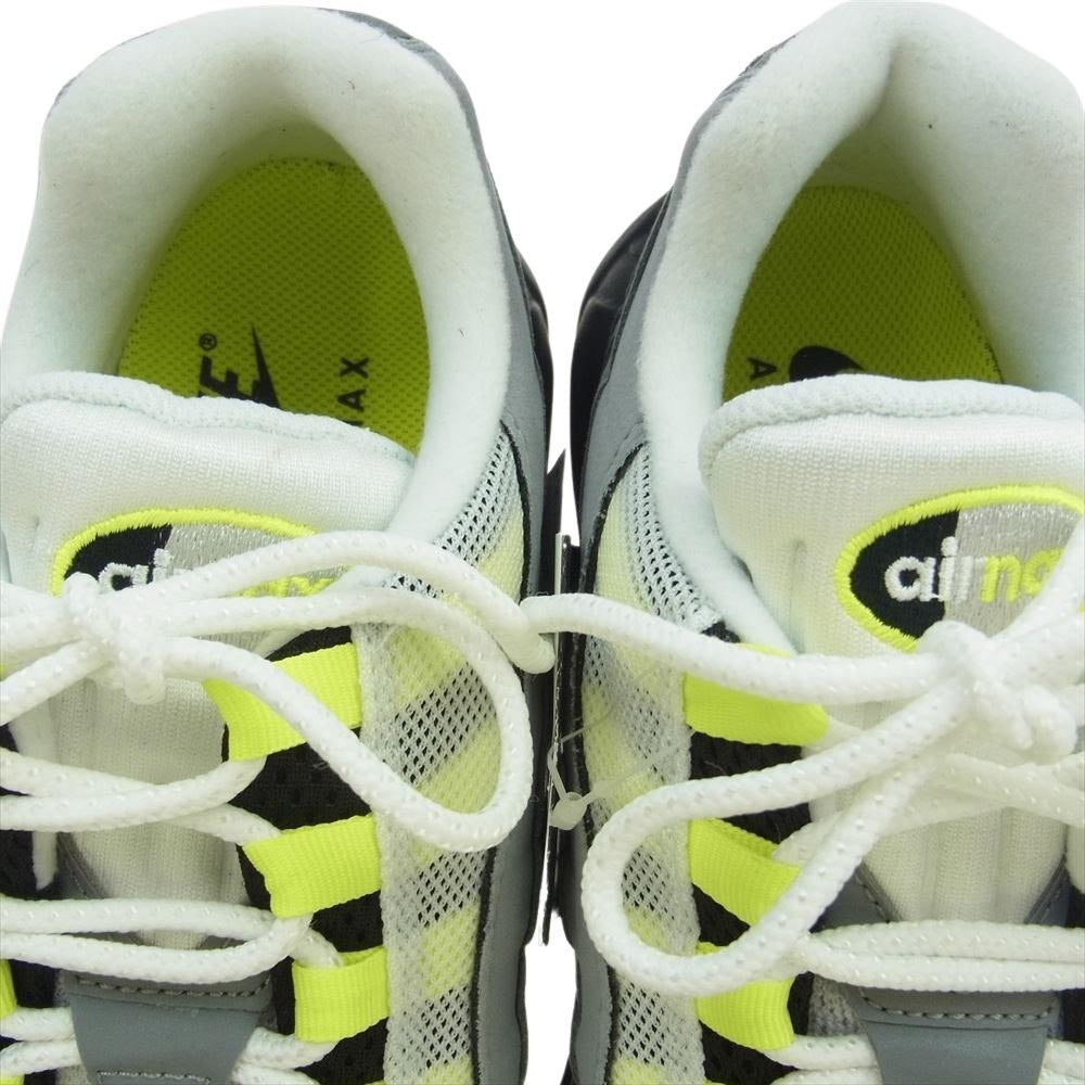 NIKE ナイキ  CT1689-001 Air Max 95 OG Neon Yellow エア マックス 95 ネオンイエロー スニーカー グレー系 イエロー系 26cm【美品】【中古】