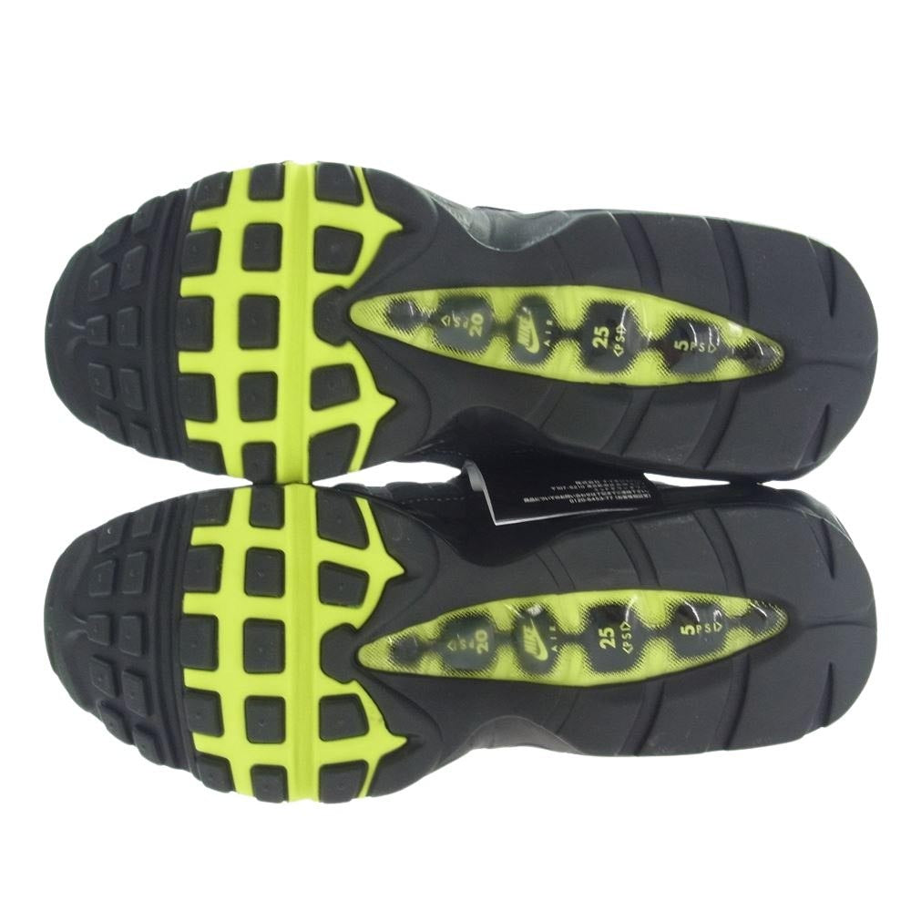 NIKE ナイキ  CT1689-001 Air Max 95 OG Neon Yellow エア マックス 95 ネオンイエロー スニーカー グレー系 イエロー系 26cm【美品】【中古】