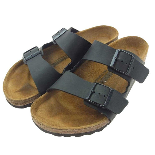 BIRKENSTOCK ビルケンシュトック Arizona アリゾナ バックル サンダル ブラック系 42【中古】